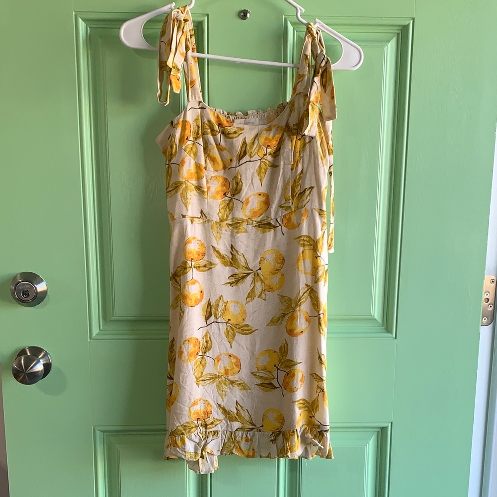 Urban Outfitters Lemon Dress - Women’s size Small